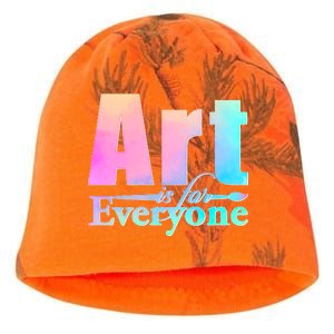 Art Is For Everyone Kati - Camo Knit Beanie