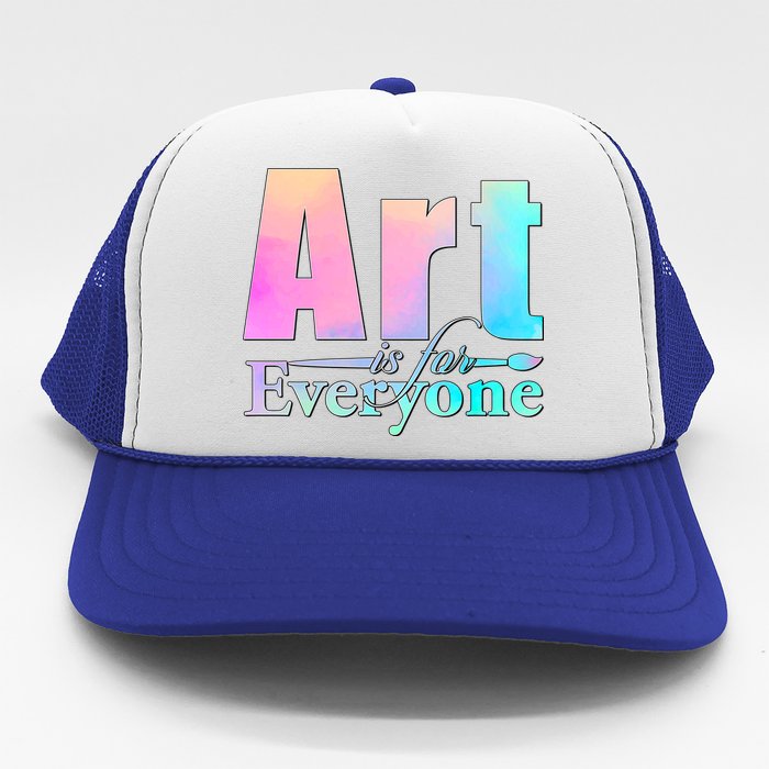 Art Is For Everyone Trucker Hat