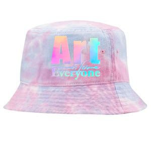 Art Is For Everyone Tie-Dyed Bucket Hat