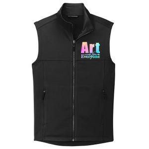 Art Is For Everyone Collective Smooth Fleece Vest