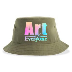 Art Is For Everyone Sustainable Bucket Hat