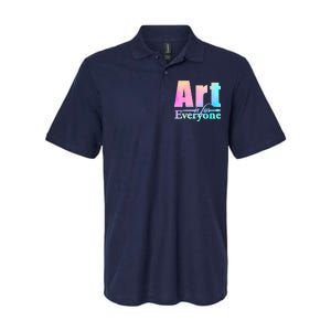 Art Is For Everyone Softstyle Adult Sport Polo