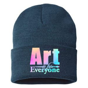 Art Is For Everyone Sustainable Knit Beanie