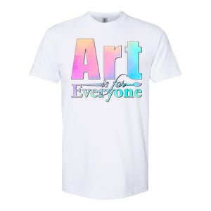 Art Is For Everyone Softstyle CVC T-Shirt