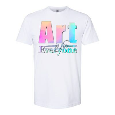 Art Is For Everyone Softstyle® CVC T-Shirt