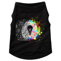 Art of Science Colorful Brain Doggie Tank