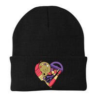 Art Supplies Heart Beanie