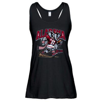 Alabama Roll Tide Football Ladies Essential Flowy Tank