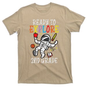 Astronaut Ready To Explore 2nd Grade Second First Day School T-Shirt