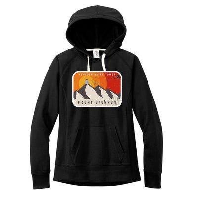 Almaden Radar Tower Mount Umunhum Women's Fleece Hoodie