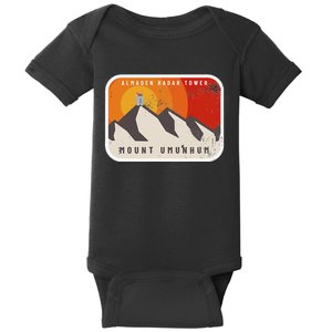 Almaden Radar Tower Mount Umunhum Baby Bodysuit