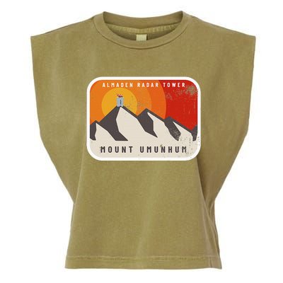 Almaden Radar Tower Mount Umunhum Garment-Dyed Women's Muscle Tee