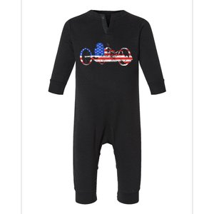 American Recumbent Trike USA Cycling Recumbent Bike Triker Infant Fleece One Piece