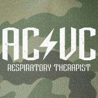 ACVC Respiratory Therapist Funny Vent Settings RT Student Legacy Tie Dye Trucker Hat