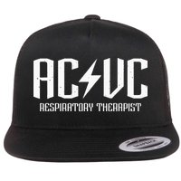 ACVC Respiratory Therapist Funny Vent Settings RT Student Flat Bill Trucker Hat