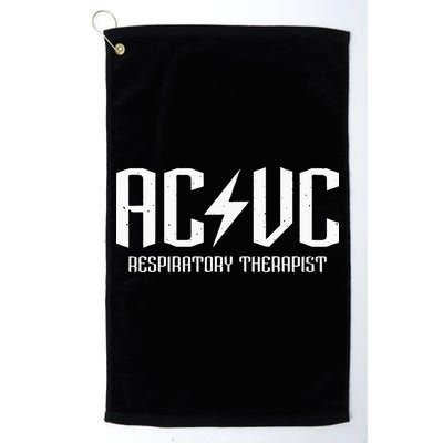 ACVC Respiratory Therapist Funny Vent Settings RT Student Golf Towel