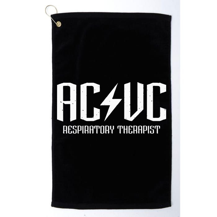 ACVC Respiratory Therapist Funny Vent Settings RT Student Golf Towel