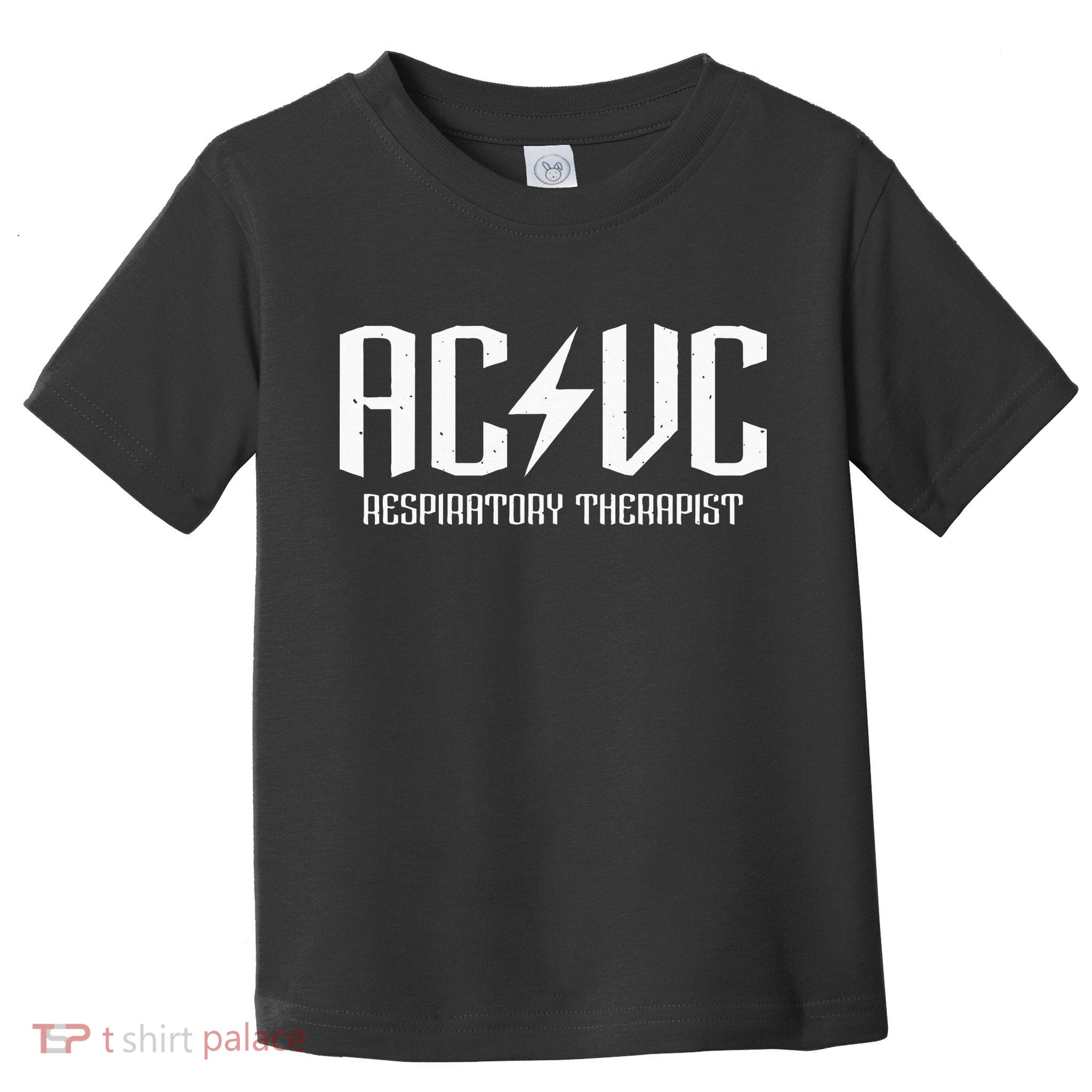 ACVC Respiratory Therapist Funny Vent Settings RT Student Toddler T-Shirt