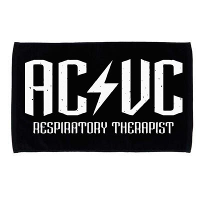 ACVC Respiratory Therapist Funny Vent Settings RT Student Microfiber Hand Towel