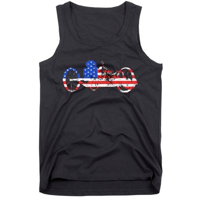 American Recumbent Trike USA Cycling Recumbent Bike Triker Tank Top