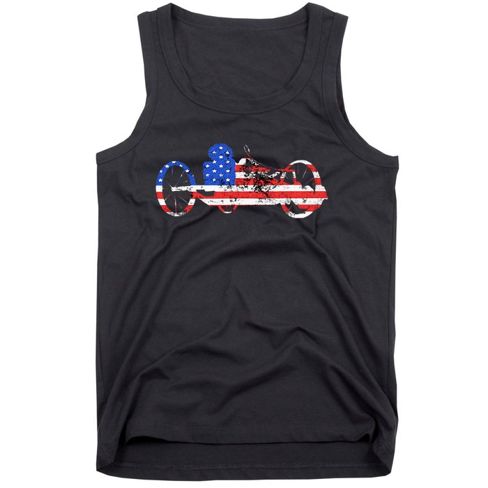 American Recumbent Trike USA Cycling Recumbent Bike Triker Tank Top