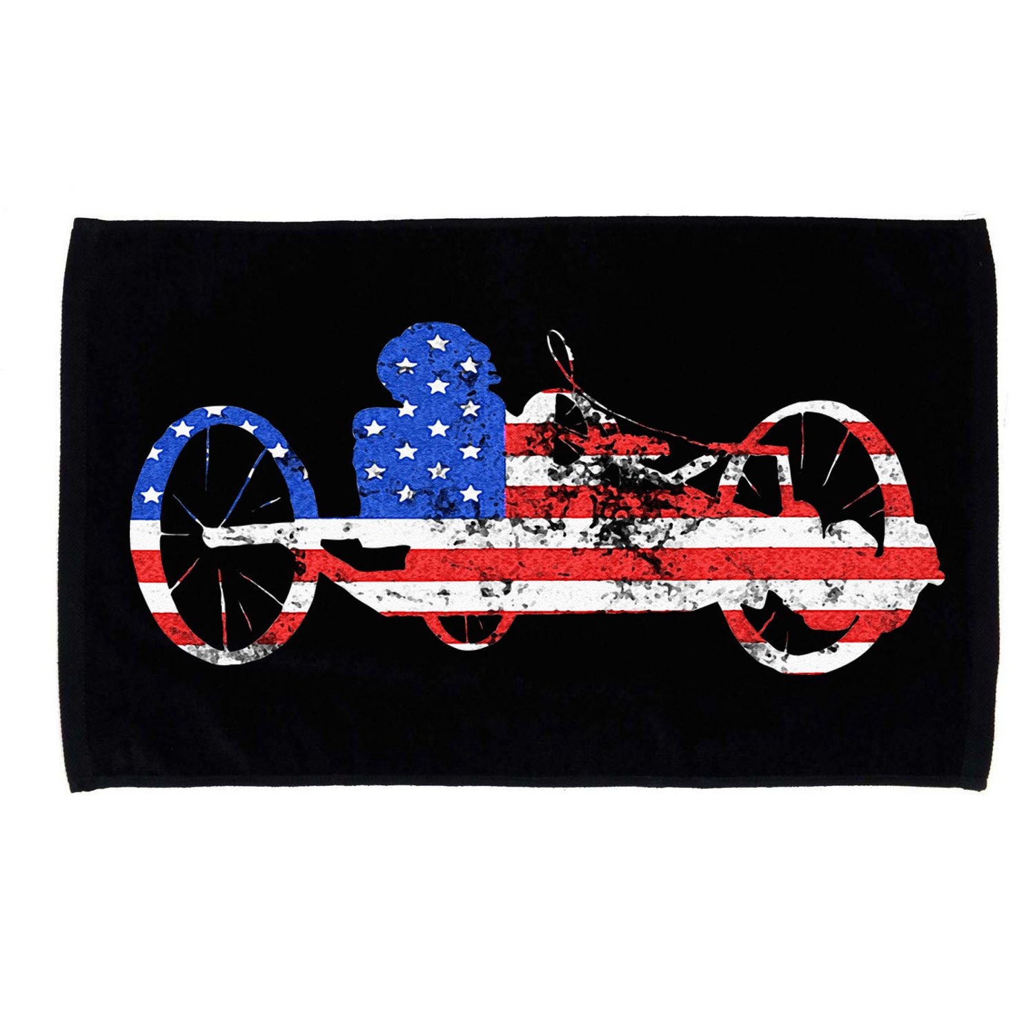 American Recumbent Trike USA Cycling Recumbent Bike Triker Microfiber Hand Towel