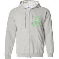 Alien Recovery Team UFO Fans Extraterrestrial Enthusiasts Full Zip Hoodie