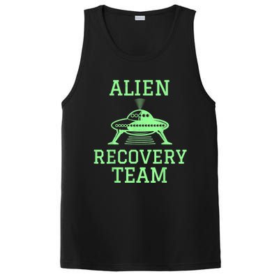 Alien Recovery Team UFO Fans Extraterrestrial Enthusiasts PosiCharge Competitor Tank