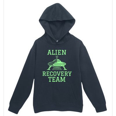 Alien Recovery Team UFO Fans Extraterrestrial Enthusiasts Urban Pullover Hoodie