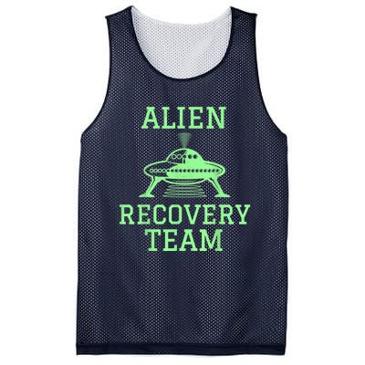 Alien Recovery Team UFO Fans Extraterrestrial Enthusiasts Mesh Reversible Basketball Jersey Tank