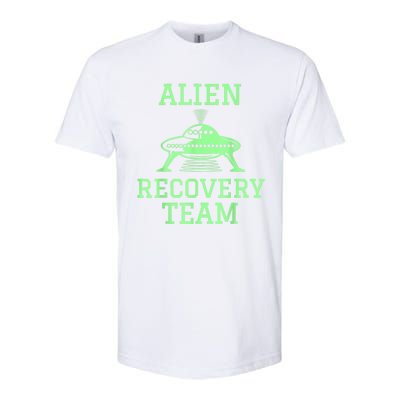 Alien Recovery Team UFO Fans Extraterrestrial Enthusiasts Softstyle CVC T-Shirt