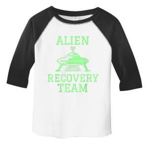 Alien Recovery Team UFO Fans Extraterrestrial Enthusiasts Toddler Fine Jersey T-Shirt