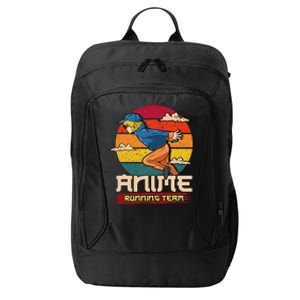 Anime Running Team Manga Funny Gift City Backpack