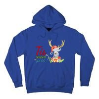 Adorable Reindeer Tis The Season To Christmas Gift Tall Hoodie