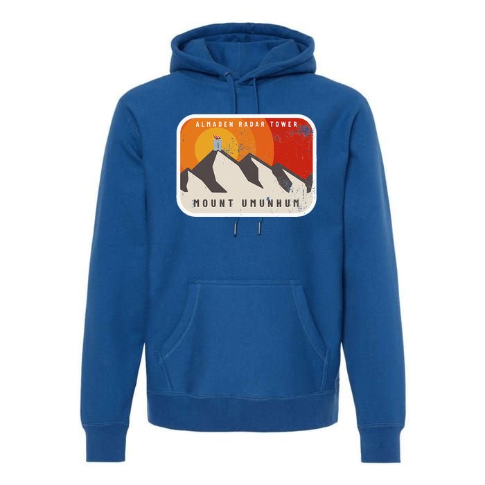 Almaden Radar Tower Mount Umunhum Premium Hoodie