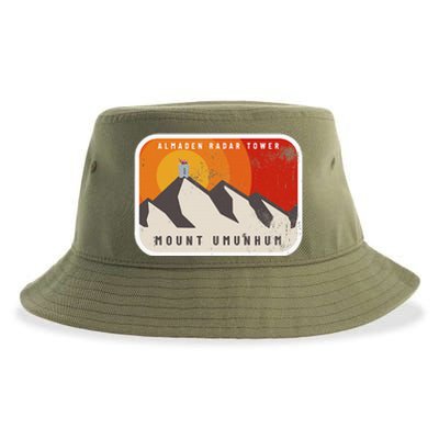 Almaden Radar Tower Mount Umunhum Sustainable Bucket Hat