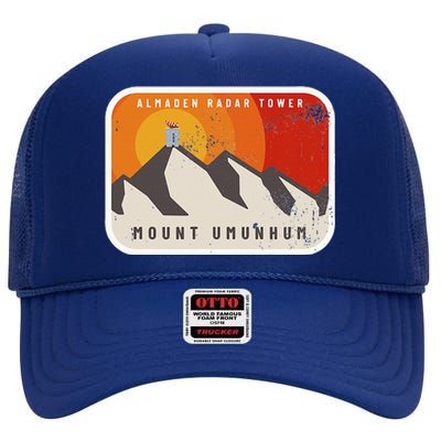 Almaden Radar Tower Mount Umunhum High Crown Mesh Back Trucker Hat