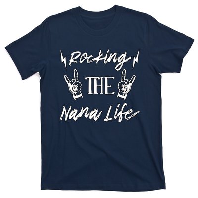 Awesome Rocking The Nana Life Grandma Best Nana Grandmother T-Shirt