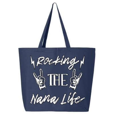 Awesome Rocking The Nana Life Grandma Best Nana Grandmother 25L Jumbo Tote