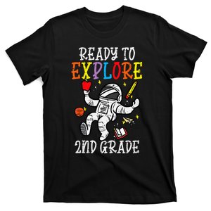 Astronaut Ready To Explore 2nd Grade Second First Day School T-Shirt