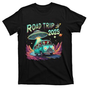 Alien Road Trip 2025 Space Adventure Ufo Enthusiasts Costume T-Shirt