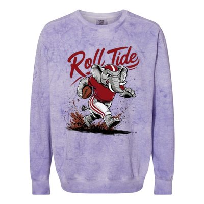 Alabama Roll Tide Elephant Alabama Sport  Colorblast Crewneck Sweatshirt