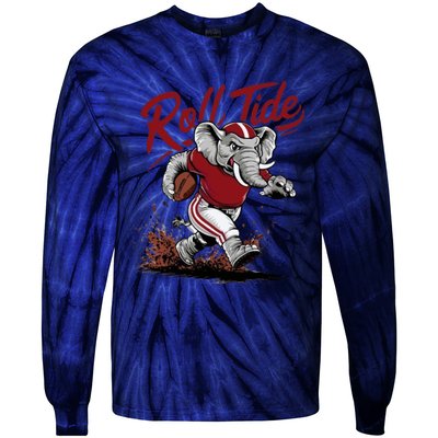 Alabama Roll Tide Elephant Alabama Sport  Tie-Dye Long Sleeve Shirt