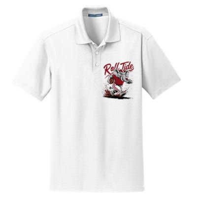 Alabama Roll Tide Elephant Alabama Sport  Dry Zone Grid Polo