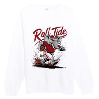 Alabama Roll Tide Elephant Alabama Sport  Premium Crewneck Sweatshirt