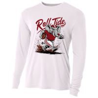 Alabama Roll Tide Elephant Alabama Sport  Cooling Performance Long Sleeve Crew