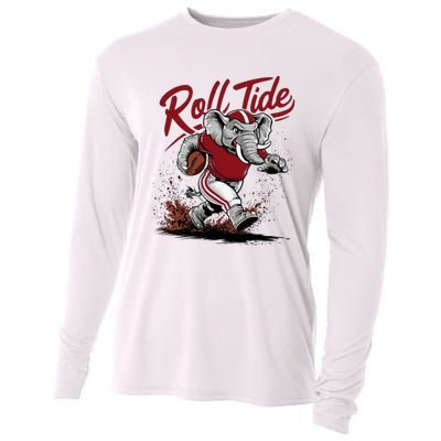 Alabama Roll Tide Elephant Alabama Sport  Cooling Performance Long Sleeve Crew