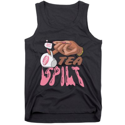 Angel Reddes Tea Split Tank Top