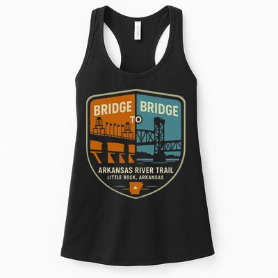 Arkansas River Trail Bridges Little Rock Arkansas Womens Tank Top