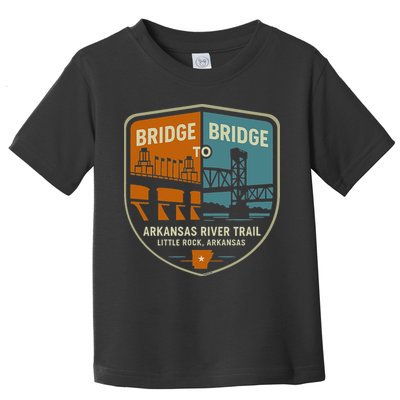 Arkansas River Trail Bridges Little Rock Arkansas Toddler T-Shirt